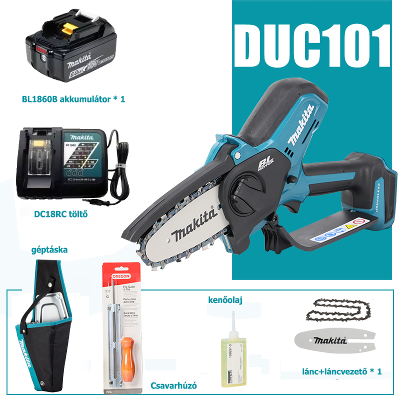 Makita DUC101 +darilo +polnilnik +(Meči+Verige)*1 +akumulator*1